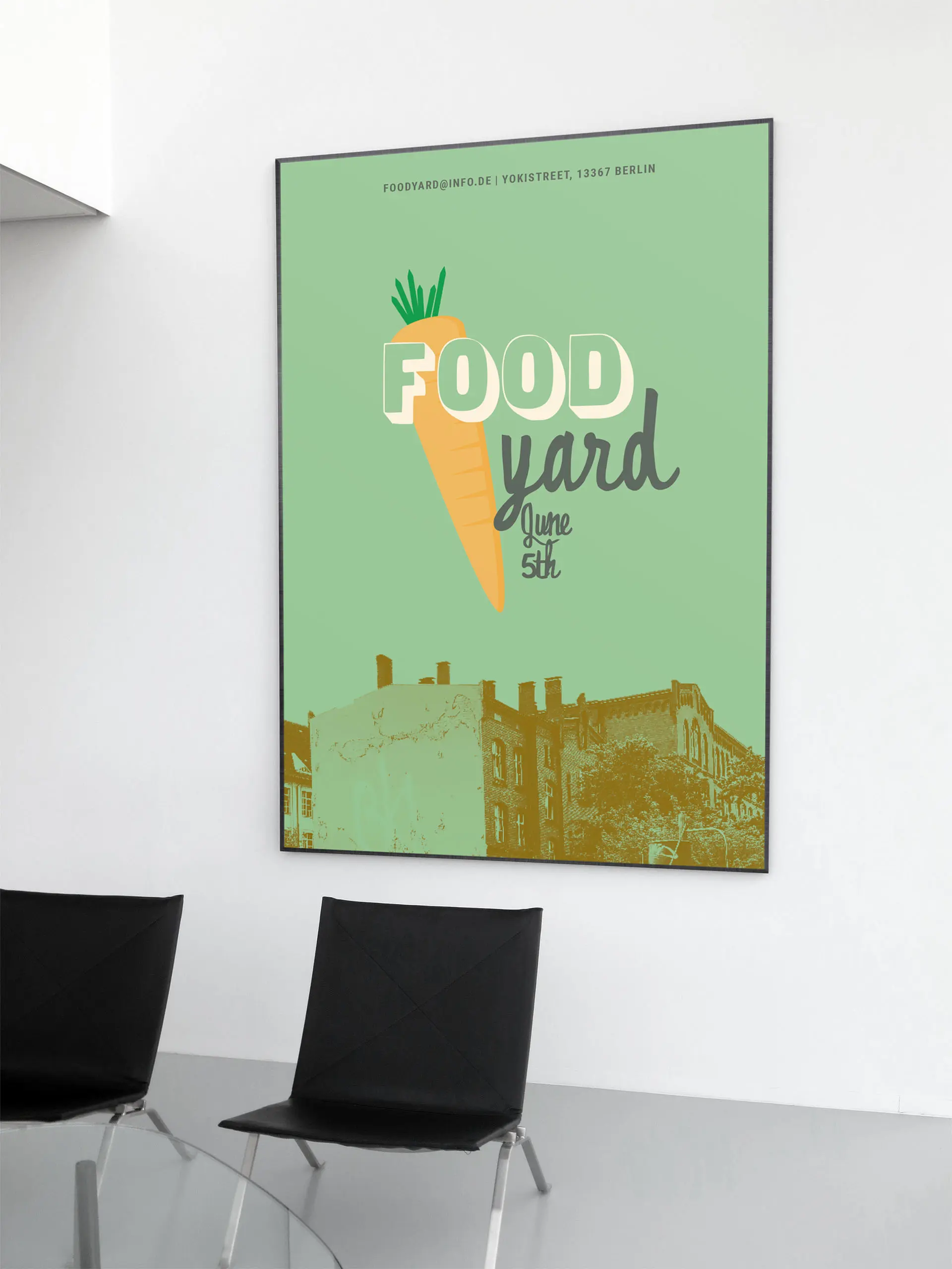 poster foodyard green